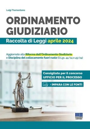 Ordinamento Giudiziario Racc.leggi 4-24 fronte