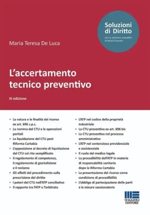 Accertamento Tecnico Preventivo 3ed. fronte