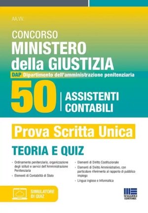 50 Assistenti Contabili Dap Min.giustiz. fronte