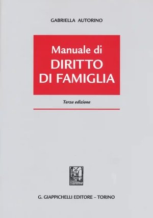 Manuale Di Diritto Famiglia fronte