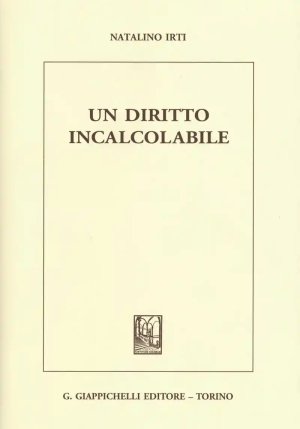 Diritto Incalcolabile fronte