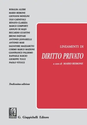 Lineamenti Diritto Privato fronte