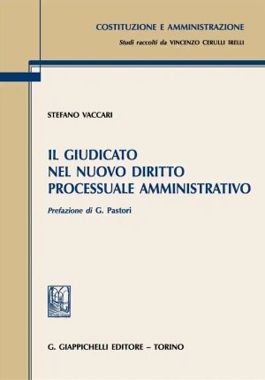 Giudicato Nuovo Dir.process.amm.vo fronte