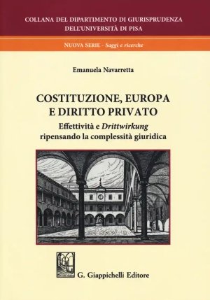 Costituzione Europa E Diritto Privato fronte