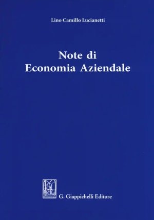 Note Di Economia Aziendale fronte