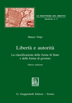 Liberta' E Autorita' 8ed. fronte