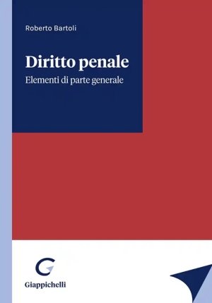 Diritto Penale Elementi Parte Generale fronte