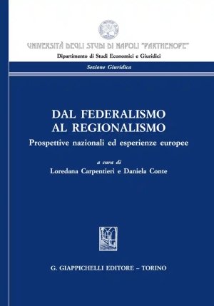 Dal Federalismo Al Regionalis, fronte