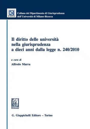 Diritto Delle Universita' fronte