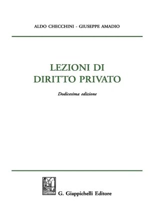 Lezioni Di Diritto Privato fronte