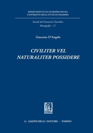 Civiliter Vel Naturaliter Possidere fronte