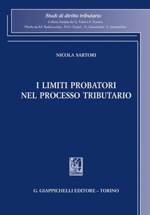 Limiti Probatori Processo Tributario fronte