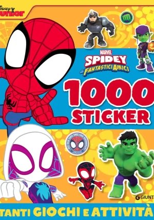 Spidey E I Suoi Fantastici Amici. 1000 Stickers. Ediz. A Colori fronte