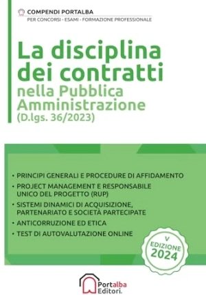 Disciplina Dei Contratti Nella Pubblica Amministrazione  fronte