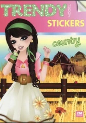 Trendy Model Stickers. Country. Con Adesivi fronte