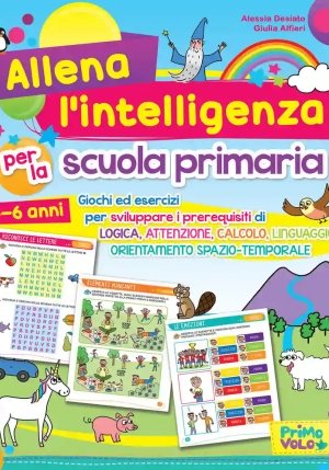 Allena L'intelligenza Per La Scuola Primaria fronte