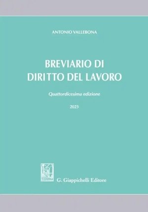 Breviario Diritto Del Lavoro fronte