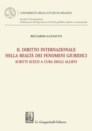 Diritto Int.le Realta' Fenomeni Giurid. fronte