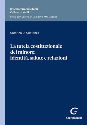 Tutela Costituzionale Del Minore fronte