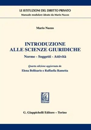 Introduzione Scienze Giuridiche 4ed. fronte