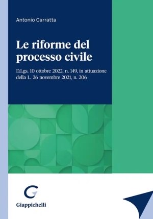 Riforme Del Processo Civile fronte