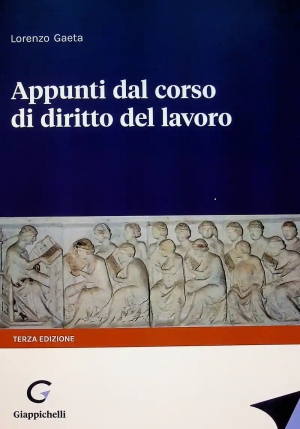 Appunti - Corso Di Diritto Del Lavoro 3ed fronte