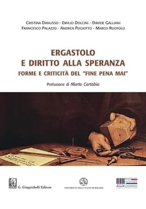 Ergastolo E Diritto Alla Speranza fronte