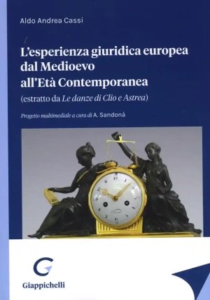 Esperienza Giuridica Europea Medioevo fronte