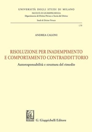 Risoluzione Per Inadempimento fronte