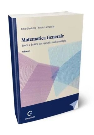 Matematica Generale Vol1 fronte