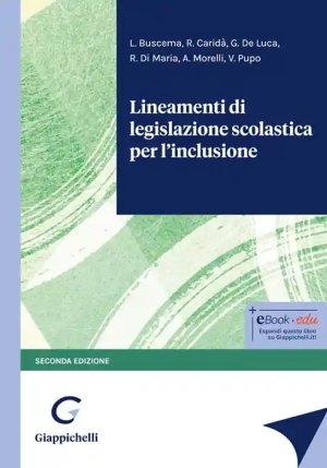 Lineamenti Di Legislazione Scolastica Per L'inclusione 2ed fronte