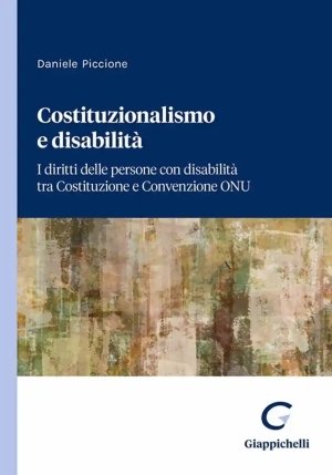 Costituzionalismo E Disabilita' fronte