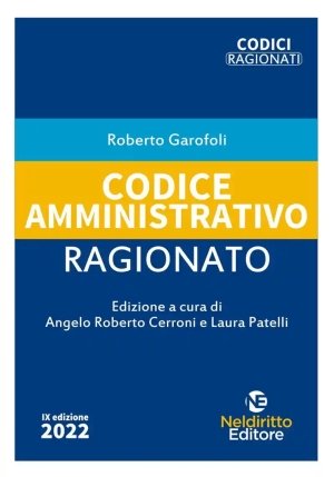 Codice Amministrativo Ragionato 2022 fronte