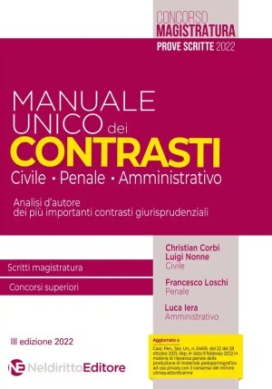 Manuale Unico Contrasti Civ-pen-amm.2022 fronte