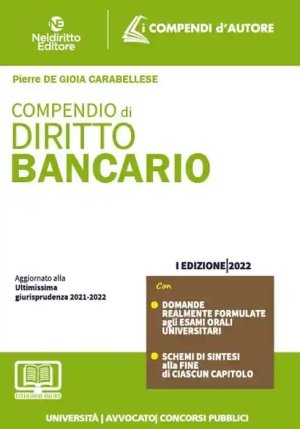 Compendio - Diritto Bancario fronte