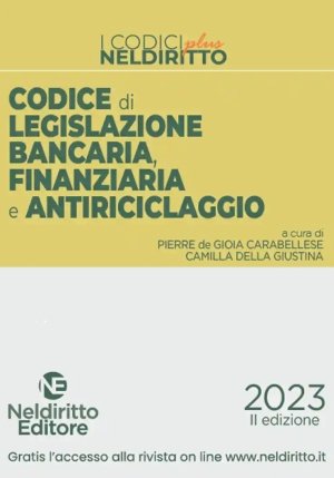 Codice Legislazione Bancaria Plus 2023 fronte