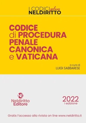 Codice Plus Legislazione Vaticana fronte