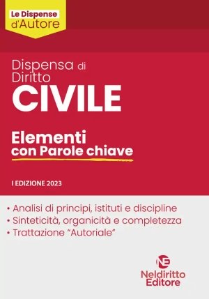 Dispensa Diritto Civile fronte