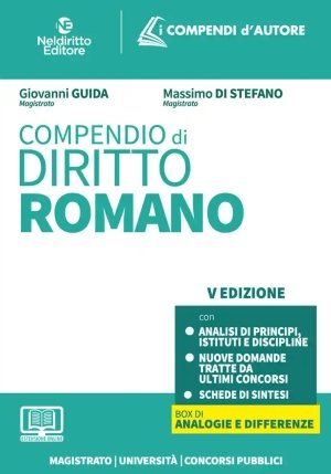 Compendio Diritto Romano 2024 5ed. fronte