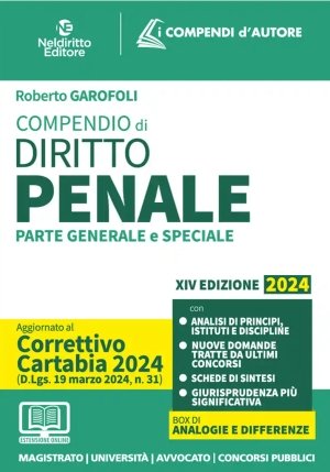 Compendio Diritto Penale P.g. fronte