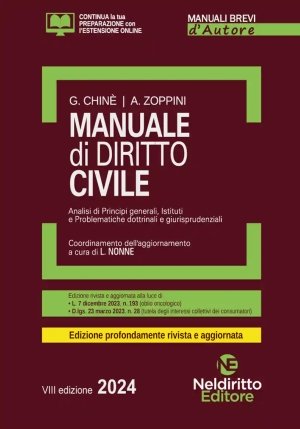 Manuale Breve Diritto Civile 2023 fronte