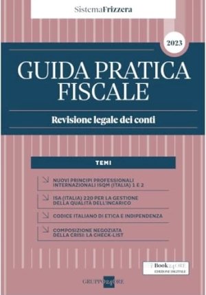 Guida Pratica Revisore Legale Conti 2023 fronte