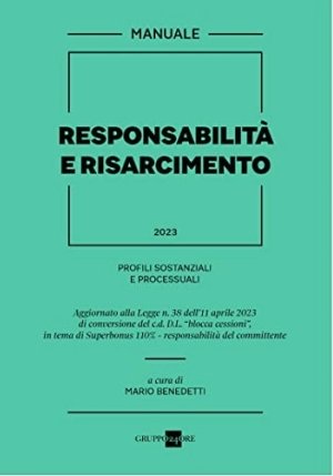 Responsabilit? E Risarcimento 2023 fronte