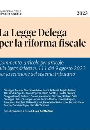 Legge Delega Riforma Fiscale fronte