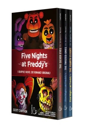 Five Nights At Freddy?s Cofanetto. La Trilogia Completa In Graphic Novel fronte