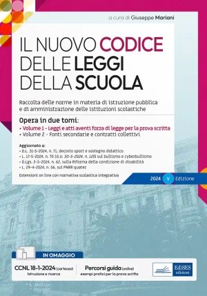 Nuovo Codice Delle Leggi Della Scuola - Due Tomi fronte