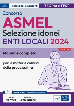 Concorso Asmel Selez. Idonei Enti Locali fronte