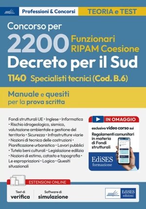 2200 Ripam Coesione Sud - 1140 Specialisti Tecnici - Manuale fronte