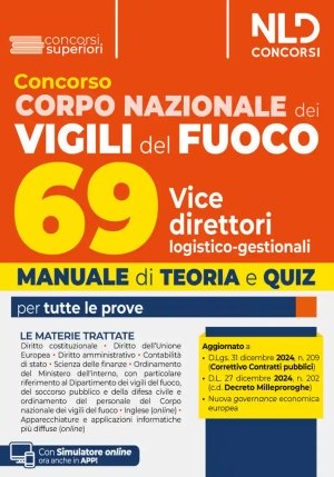 69 Vice Direttori Logistico Gest.v.fuoco fronte