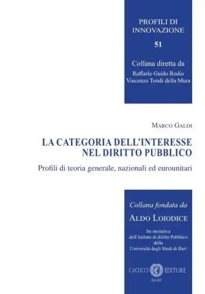 Categoria Interesse Diritto Pubblico fronte